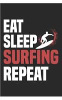 Eat Sleep Surfing Repeat