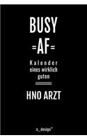 Kalender für HNO Ärzte / HNO Arzt / HNO Ärztin