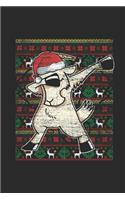 Ugly Christmas - Goat: Graph Paper Notebook / Journal (6" X 9" - 5 Squares per inch - 120 Pages) - Ugly Christmas Gift Idea