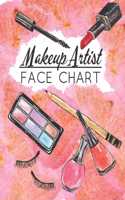 Makup Artist Face Chart