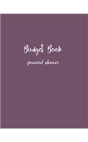 Budget Book Financial Planner