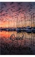 Quiet Reflections: Blank lined journal for contemplation