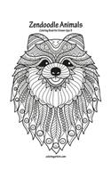 Zendoodle Animals Coloring Book for Grown-Ups 3: (3 Zendoodle Animals)