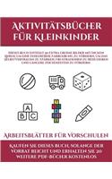 Aktivitätsbücher für Kleinkinder (Siehe innen für Details - Vol. 1)