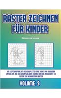 Skizzieren lernen (Raster zeichnen für Kinder - Volume 3)