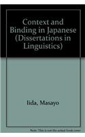 Context and Binding in Japanese