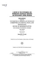 A review of the Networking and Information Technology Research and Development (NITRD) Program