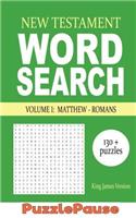 New Testament Word Search: Matthew Through Romans