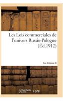 Les Lois Commerciales de l'Univers T.35 Russie-Pologne