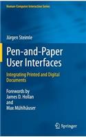 Pen-And-Paper User Interfaces