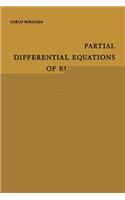 Partial Differential Equations of Elliptic Type