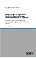 Building Assets for the Nation - Developing Students Through Educational Institutes of Rajasthan