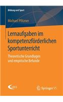 Lernaufgaben Im Kompetenzförderlichen Sportunterricht
