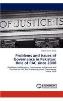 Problems and Issues of Governance in Pakistan