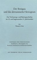 Der Breisgau Und Das Alemannische Herzogtum