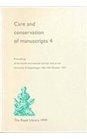 Care & Conservation of Manuscripts 4