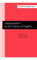 Categorization in the History of English