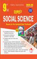 SURA'S 9th Standard Social Science Guide in English Medium 2025-26 Latest Updated Edition