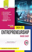 Entrepreneurship Made Easy for Class 12 | For CBSE 2025 Exam (NCERT Solved) | NEP Based | By Simmi Prakash