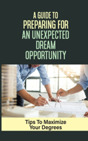 A Guide To Preparing For An Unexpected Dream Opportunity