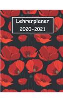 Lehrerplaner 2020-2021: Lehrerkalender und Planer - Akademischer Kalender, hohe Qualität wöchentlich und monatlich Lehrerplaner für das Schuljahr 2020 - 2021.