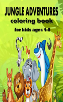 Jungle Adventures Coloring Book