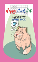 Happy Good Cat Sudoku 9x9 Games Book