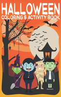 Halloween Coloring & Activity Book