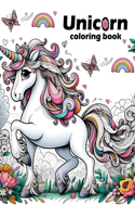 Unicorn coloring book