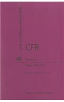 Code of Federal Regulations, Title 46, Shipping, PT. 140-155, Revised as of October 1, 2011