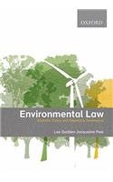 Environmental Law Scientific, Policy and Regulatory Dimensions