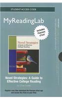 New Mylab Reading with Pearson Etext -- Standalone Access Card -- For Novel Strategies