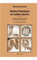 Andrea Randazzo un notaio storico Volume Secondo