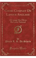Cours Complet de Langue Anglaise