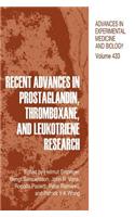 Recent Advances in Prostaglandin, Thromboxane, and Leukotriene Research