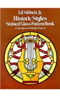 Historic Styles Stained Glass Pattern Book