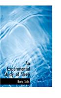 An Experimental Study of Sleep: (English)