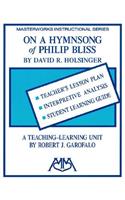 On a Hymn Song of Philip Bliss