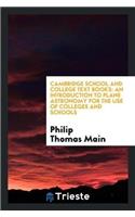 Cambridge School and College Text Books