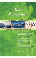 Health Management A Clear and Concise Reference