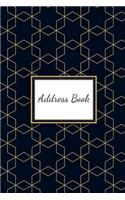 Address Book: For Contacts, Addresses, Phone Numbers, Emails & Birthday. Alphabetical Organizer Journal Notebook.