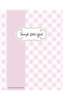 Triangle Dots Grid Graph Paper 1cm Tridots