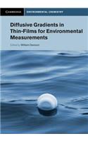 Diffusive Gradients in Thin-Films for Environmental Measurements