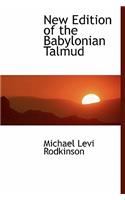 New Edition of the Babylonian Talmud