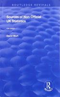 Sources of Non-official UK Statistics