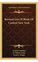 Revised List of Birds of Central New York