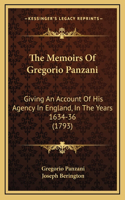 The Memoirs of Gregorio Panzani