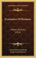 Economics Of Business
