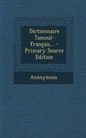 Dictionnaire Tamoul-français...