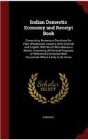 Indian Domestic Economy and Receipt Book